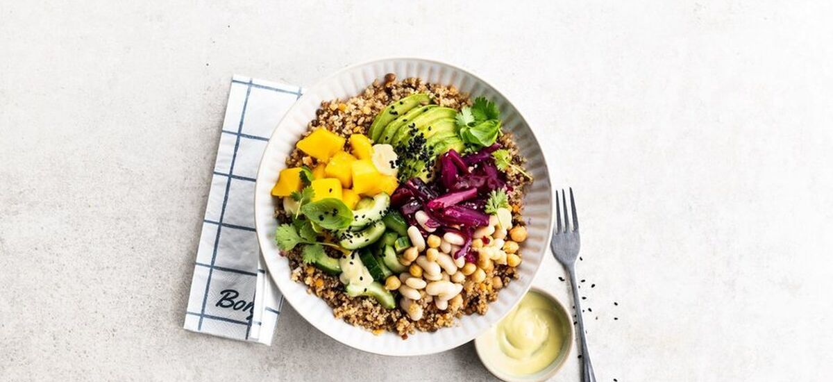 Ardo Vegan Quinoa And Lentils Pokebowl