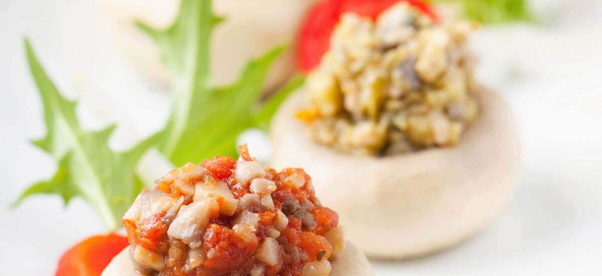 Champignons Gevuld Met Tapenade