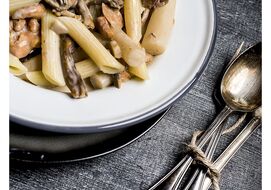 Penne Met Boschampignons