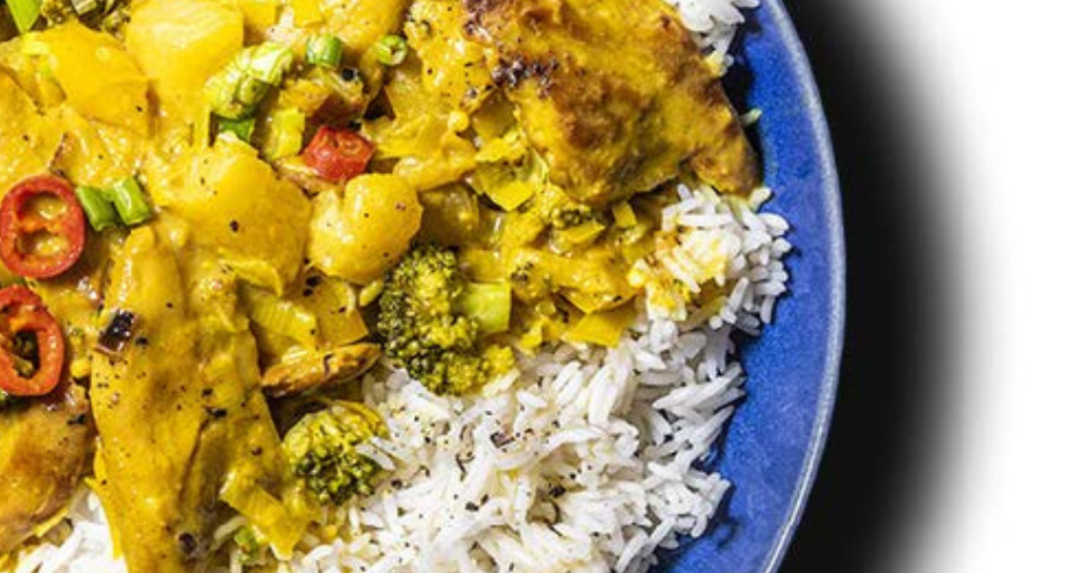 Just like 'kip curry' met rijst - ChefsproVeggie